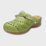 Bobbie | Orthopedic Bow Hollow-Out Flat Mules