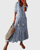 Sofia | Boho Vintage Summer Maxi Dress