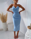 JUNO | FLATTERING DRAPED DRESS