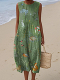 Arabella | Artistic Printed Dress